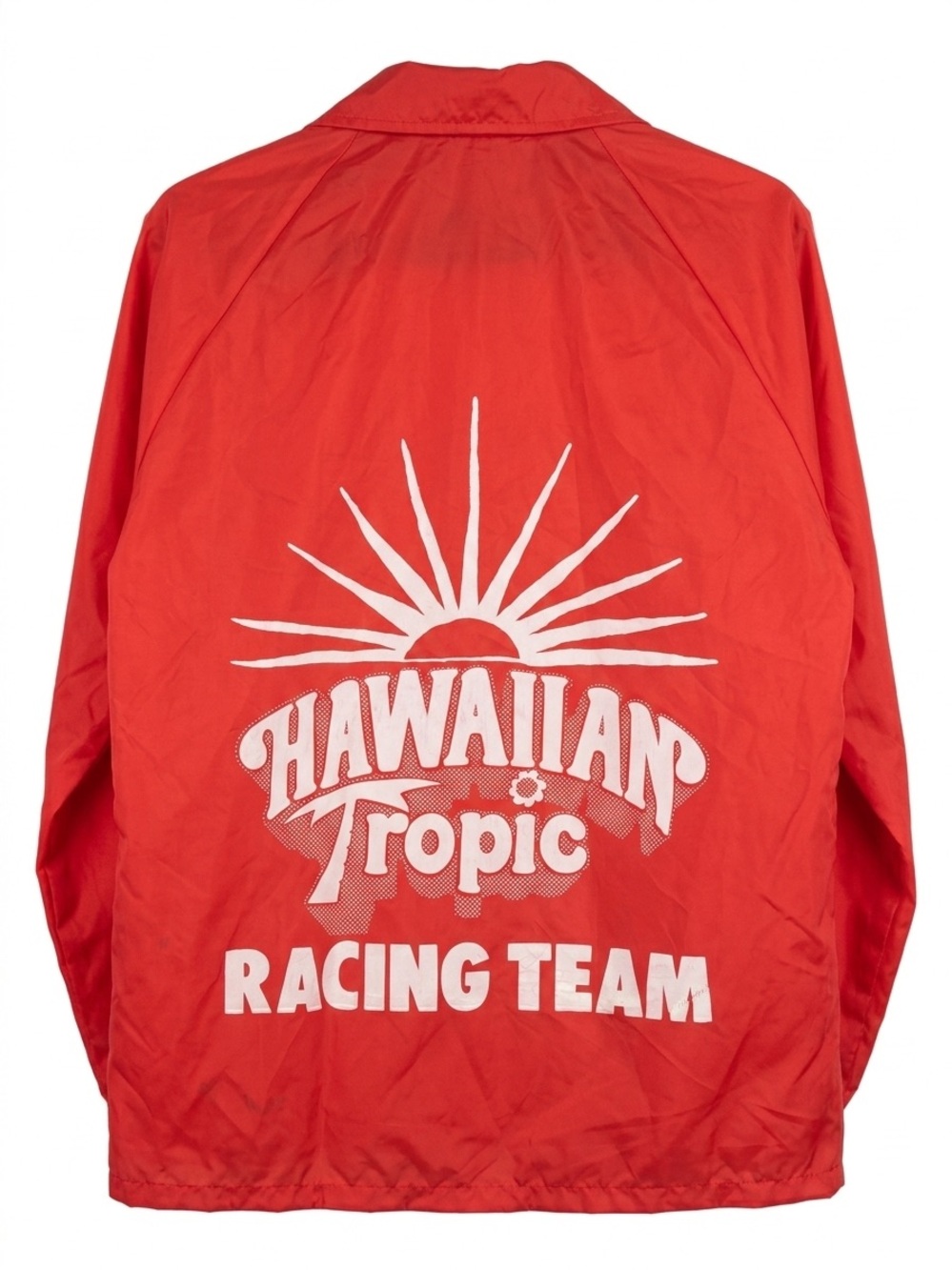 Hawaiian Tropic Le Mans Racing Team Red Men's Windbreaker Jacket